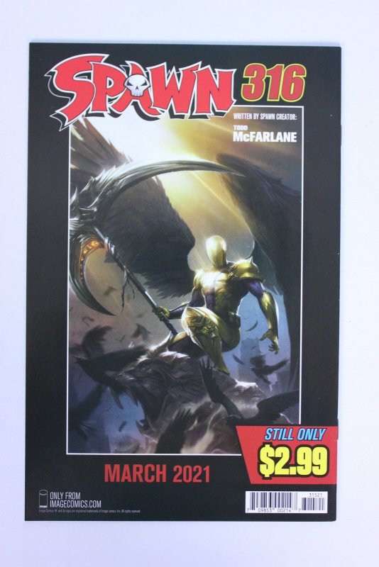 Spawn #315 Cover B (2021) Spawn NM