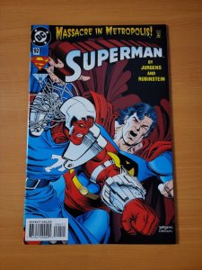 Superman #92 Direct Market Edition ~ NEAR MINT NM ~ 1994 DC Comics