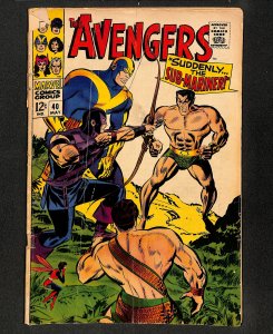 Avengers #40 Sub-Mariner! Black Widow! Cosmic Cube!