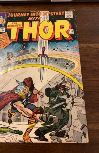 Journey into Mystery #111 (1964)first balder the brave cover