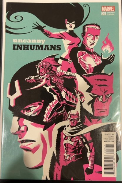 Uncanny Inhumans #5 Cho Cover (2016) Inhumans 