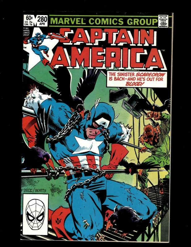 12 Captain America Comics #277 278 279 280 281 282 283 285 286 287 288 289 J411