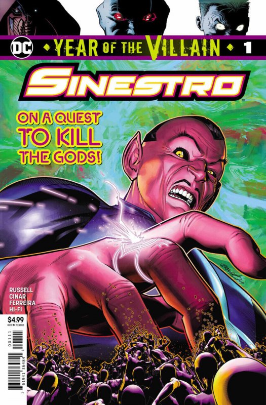Sinestro: Year of the Villain (2019) #1 VF/NM Green Lantern