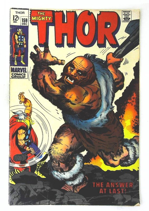 Thor (1966 series)  #159, Fine- (Actual scan)