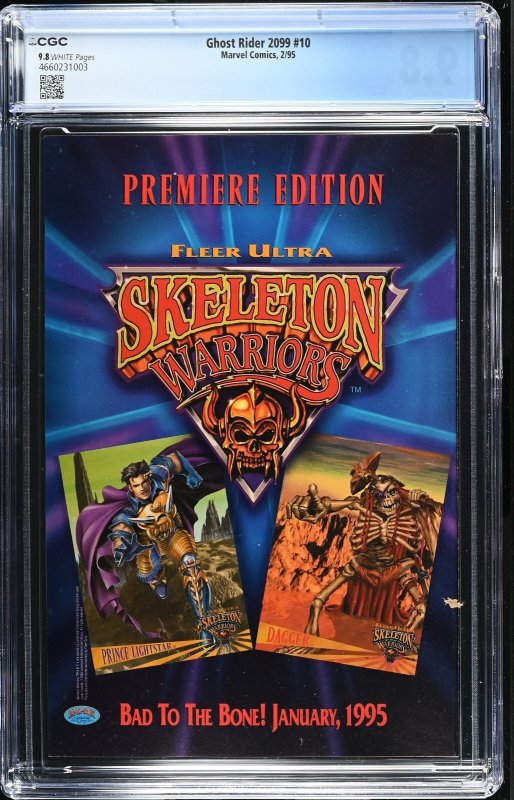 Ghost Rider 2099 #10 (2/95) Graded CGC 9.8