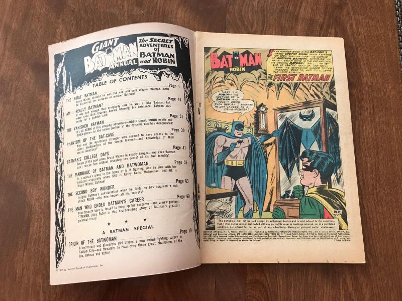 Giant Batman Annual #4 (DC Comics; 1962-63) - Fine+