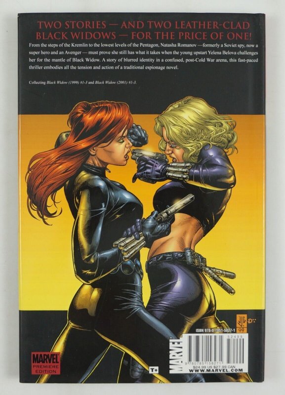 Black Widow: the Itsy-Bitsy Spider HC VF/NM Greg Rucka JG Jones 1 2 3 1st print 