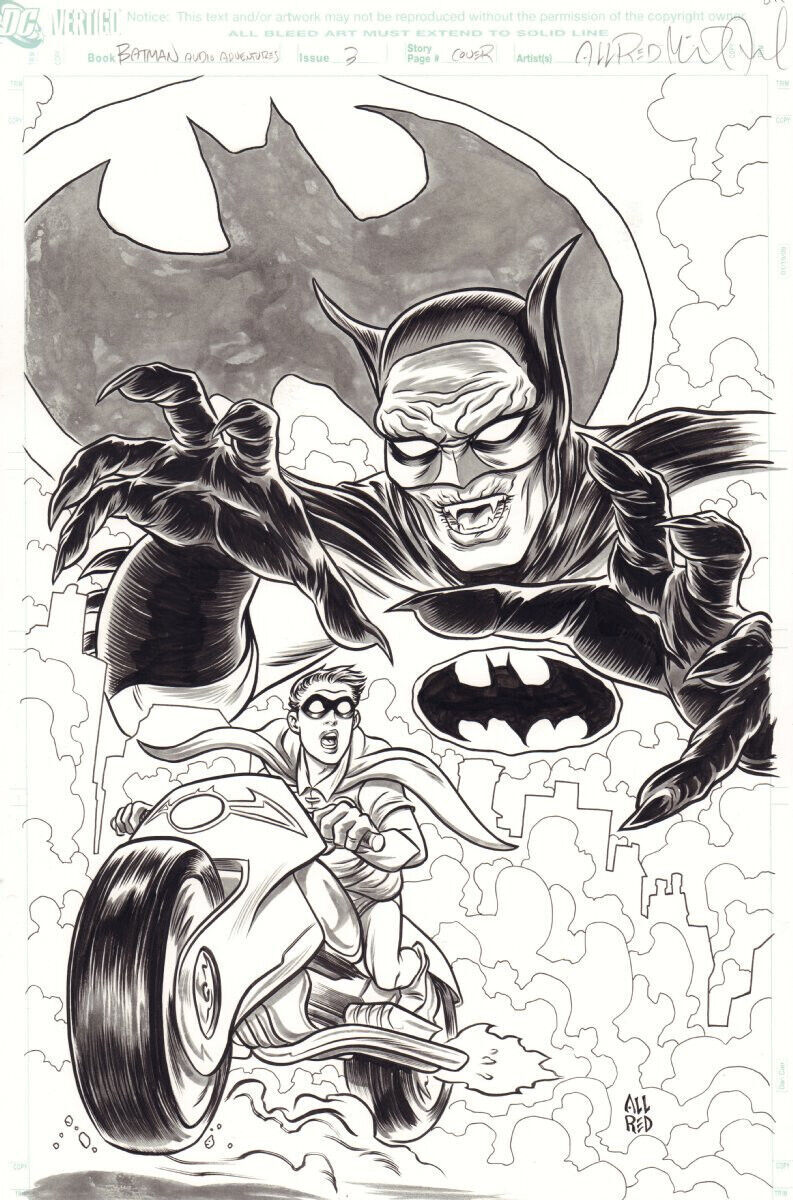 batman and robin sketches