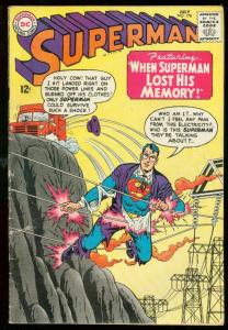 SUPERMAN #178 1965-DC COMICS-CLARK KENT AMNESIA G/VG