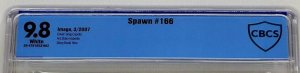 SPAWN #166 Image Comics 2007 CBCS 9.8 Capullo Cover Low print Run