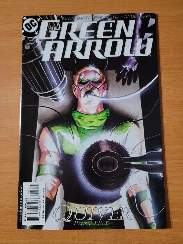 Green Arrow #5 Direct Market Edition ~ NEAR MINT NM ~ 2001 DC Comics