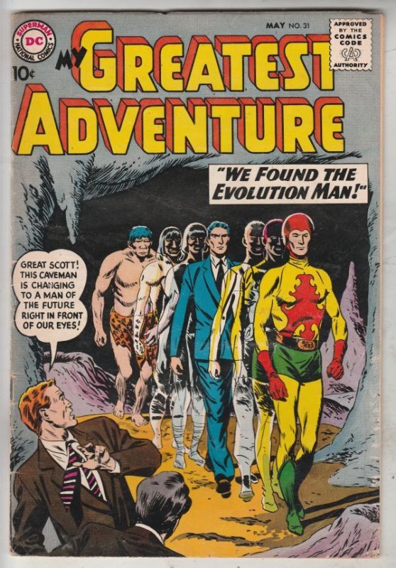 My Greatest Adventure #31 (May-59) FN- Mid-Grade 