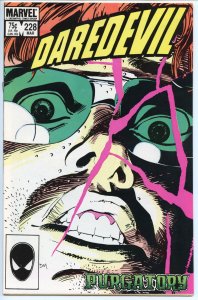 Daredevil (1964) #221-230 - incl. Miller’s “Born Again” story - Marvel - 1985-6