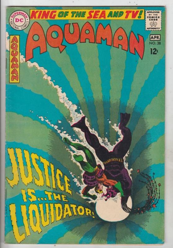 Aquaman #38 (Apr-68) VF+ High-Grade Aquaman, Aqualad, Mira