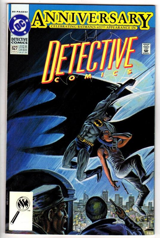 DETECTIVE 627 VERY FINE MINUS 600TH BATMAN ISSUE; 2.95