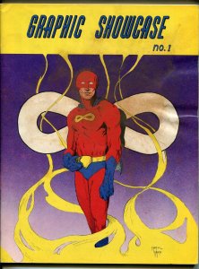 Graphic Showcase #1 1967-CCAS Pubs-1st issue-Mike Kaluta-Tom Long-VG MINUS