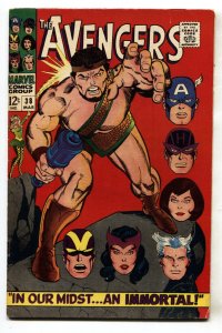 The Avengers #38 1967- Marvel Silver Age-Hercules-comic book