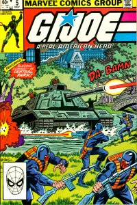 GI Joe #5 Marvel Comics 1982 VF+