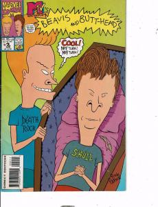 Lot Of 2 Marvel Comic Book Morbius Revisited #2 and Beavis Butt-Head#2 AB5