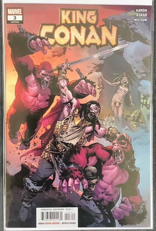 King Conan #3 (2022, Marvel) - Controversial Cover.  NM+