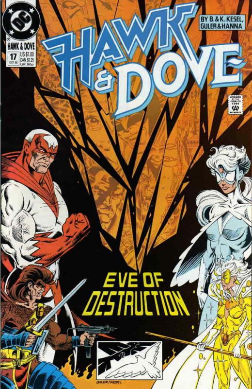 Hawk and Dove (3rd Series) #17 VG; DC | low grade comic - save on shipping - det