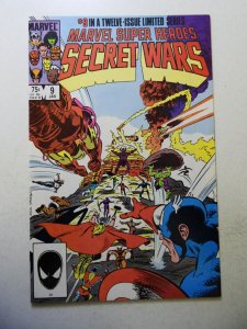 Marvel Super Heroes Secret Wars #9 (1985) VF- Condition