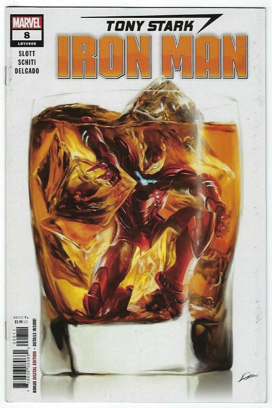 Tony Stark Iron Man # 8 Cover A Marvel NM 