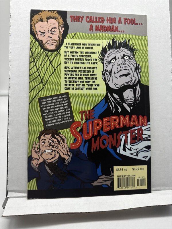 The Superman Monster #1 One-Shot DC Comics Elseworlds 1999 (VF-NM)