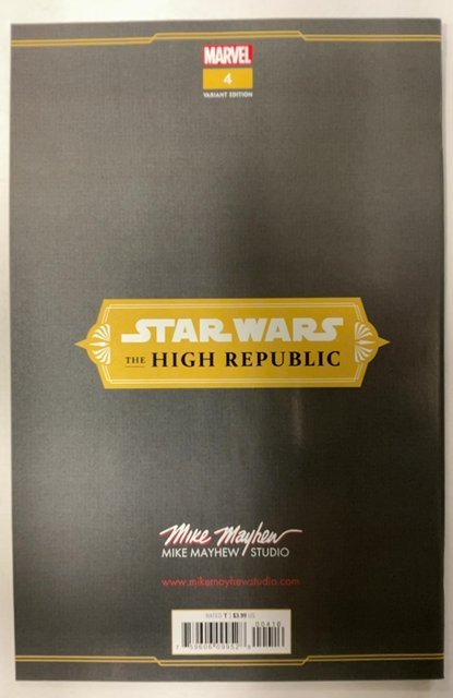 Star Wars: The High Republic #4 (2021) Mayhew Virgin