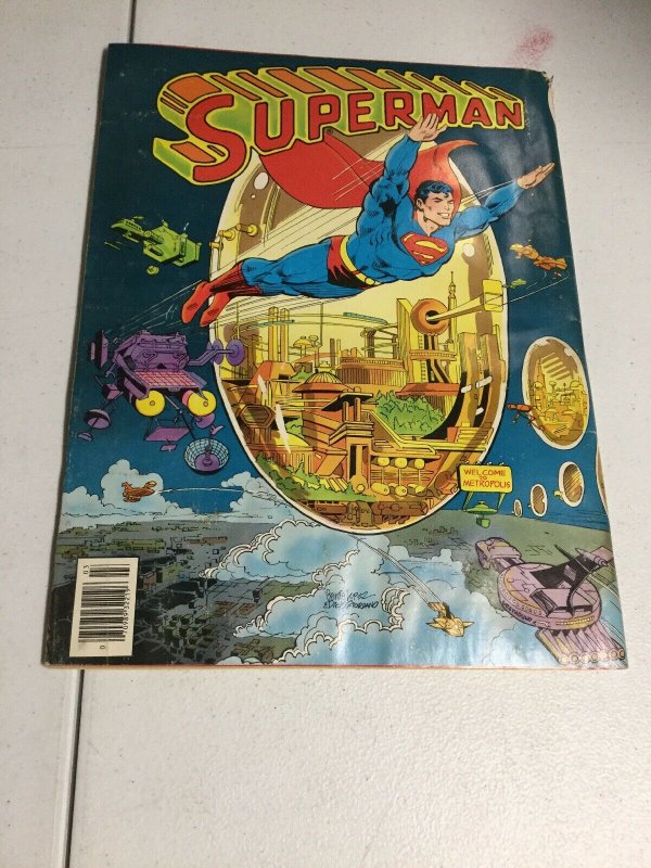 Famous 1st Edition C-61 Superman 1 Gd Good 2.0 Water Damage DC Comics