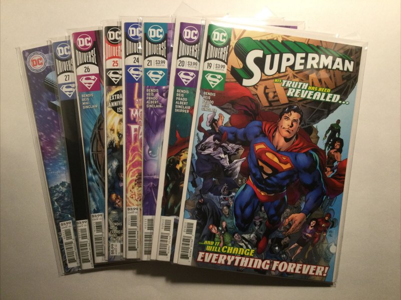 Superman 19 20 21 24 25 26 27 Special 1 Lot Run Set Near Mint Nm Dc Comics