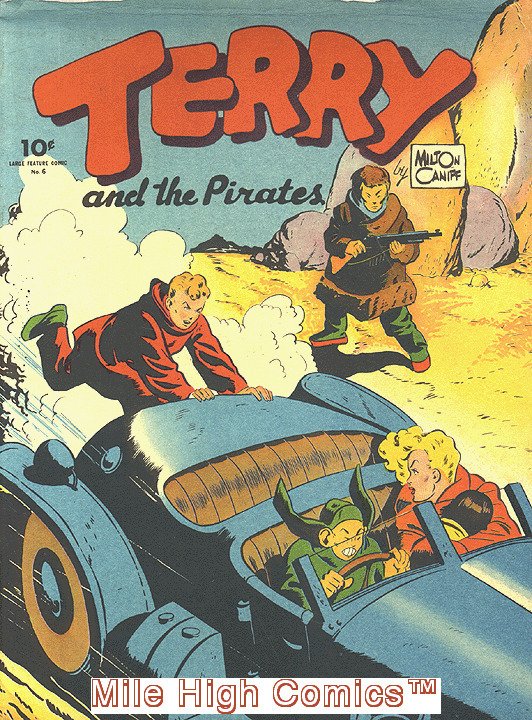 TERRY & THE PIRATES LARGE FEATURE COMIC (1939 Series) #6 REPRINT Very Good