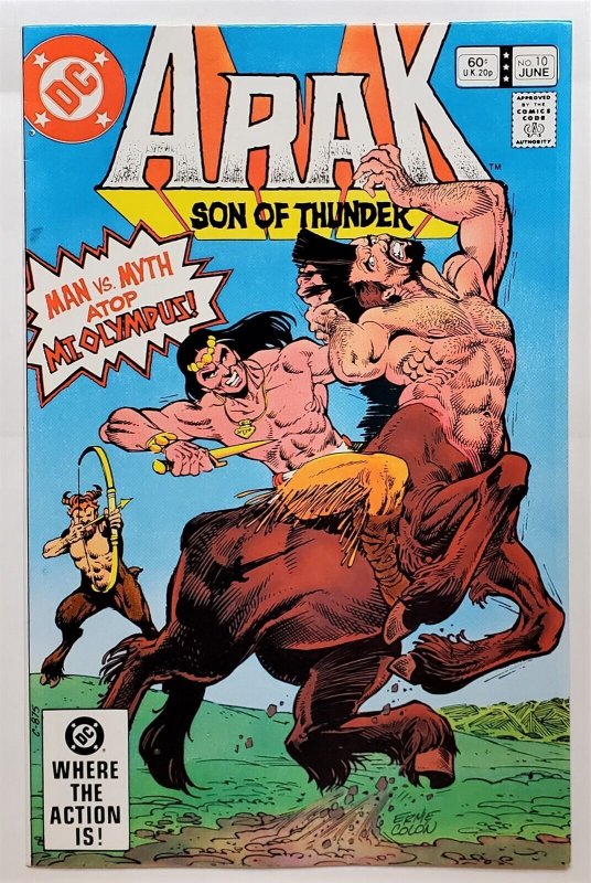 Arak Son of Thunder #10 (June 1982, DC) 7.0 FN/VF