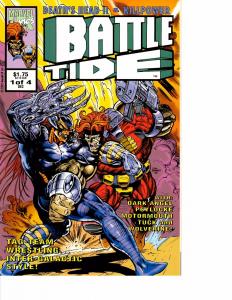 Lot Of 2 Marvel Comic Book Nomad #1 and Battle Tide #1  AH12