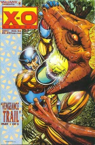 X-O Manowar (1992 series) #34, NM- (Stock photo)
