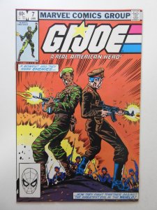 G.I. Joe: A Real American Hero #7 (1983) VF- Condition!