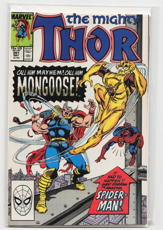 Thor #391 (1988) Thor [Key Issue]