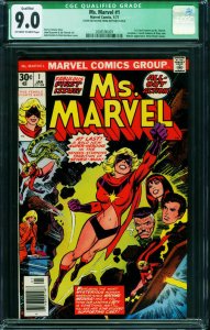 MS. MARVEL #1 First issue-CGC 9.0 qualified-Bronze Age Marvel 2006596009