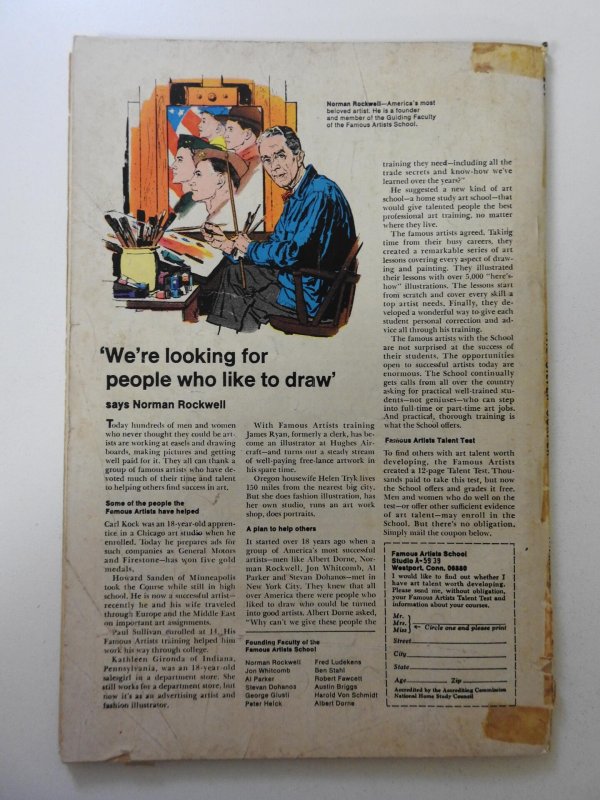 The Silver Surfer #3 (1968) GD Cond 2 in spine split, tape stain along spine