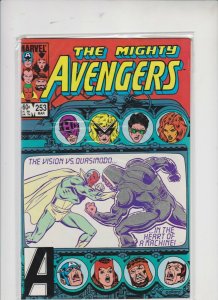 THE MIGHTY AVENGERS #253 1983-4 MARVEL /    /  MED ++ / -
