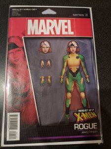 What If? X-Men 1B 2018 Christopher Variant VF/NM Rogue Action Figure