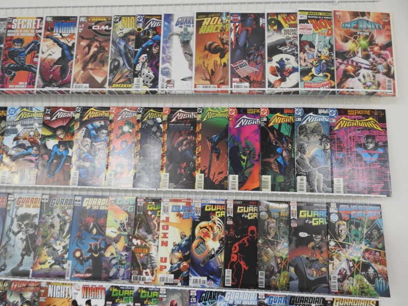 Huge Lot of 210+ Comics W/ Guardians of the Galaxy, Ghost Rider +More Avg. VF-