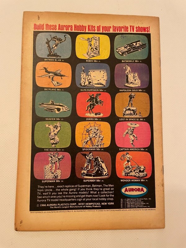 The Mighty Thor # 138 VF- Marvel Comic Book Loki Sif Odin Asgard 21 LI2