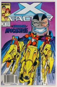 X-Factor #19 Newsstand Edition (1987) 2nd cover appearance of Apocalypse