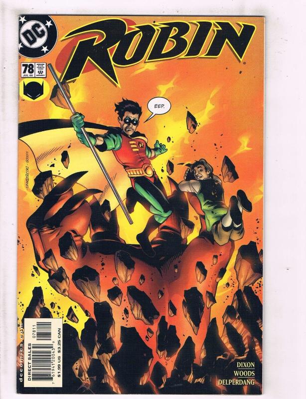 4 DC Comic Books #1 78 79 500 Robin Black Canary Batman Comics Robin Joker J103