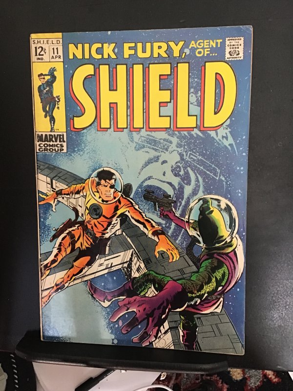 Nick fury agent of shield 11 1969 high-grade hatemonger, Steranco art! VF-