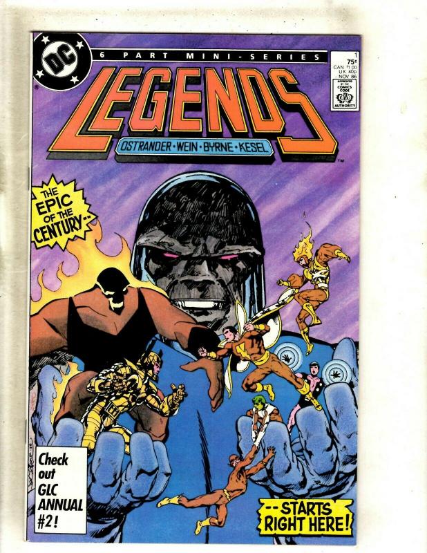 Legneds # 1 NM- DC Comic Book Darkseid Superman Batman Shazam Firestorm J383