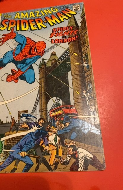 The Amazing Spider-Man #95 (1971)Spidey in London