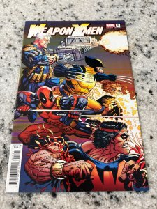 Weapon X-Men # 5 NM 1st Print Variant Cover Marvel Comic Book Wolverine 6 J435