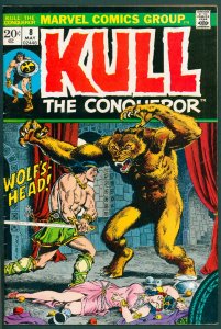 Kull the Conqueror 8 VF- 7.5 Marvel 1973